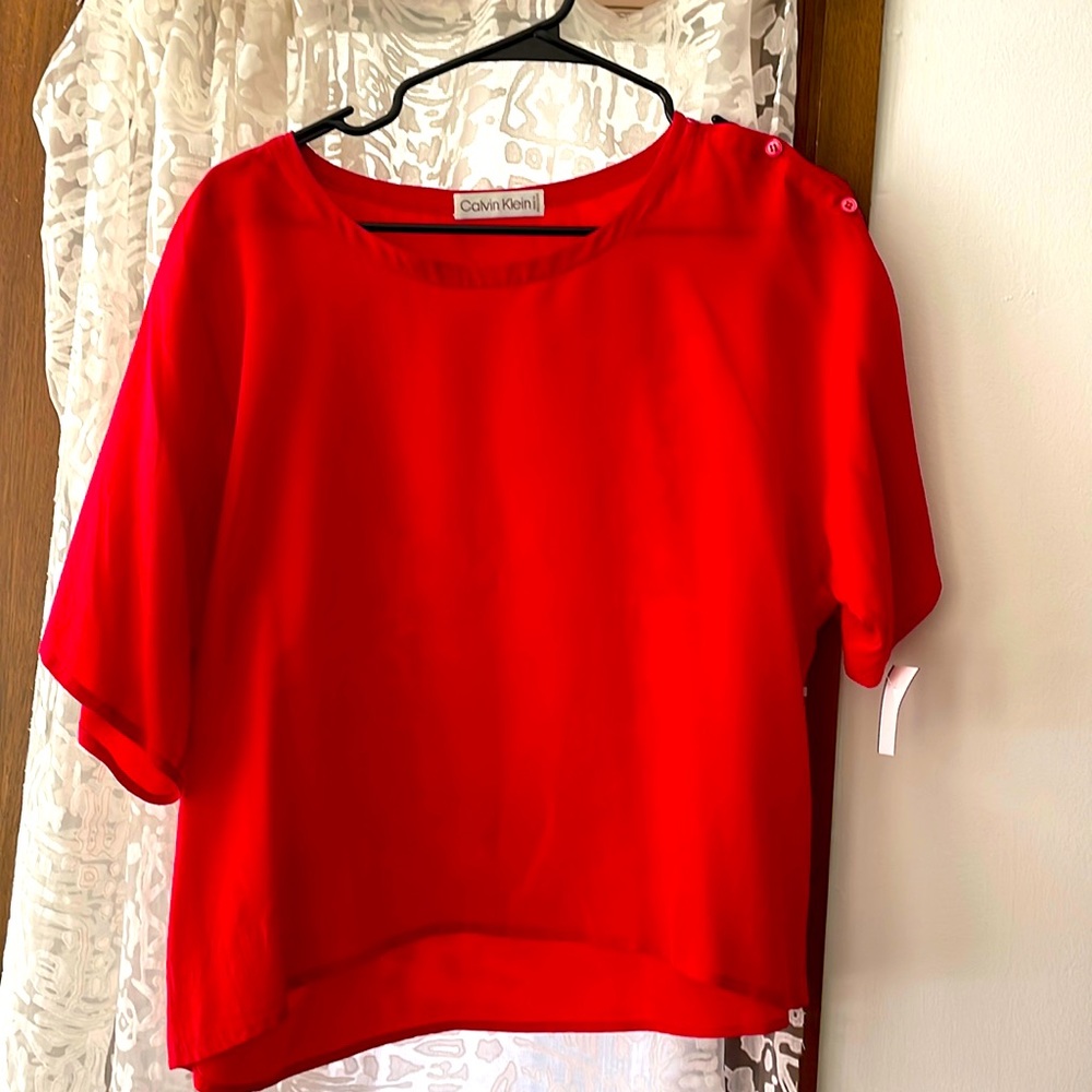 Silk Calvin Klein Blouse